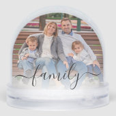 Photos de famille Script Keepsaké de Noël personna (Arrière)