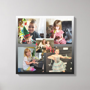 Photos de famille Toile personnalisée Impression