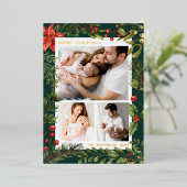 Photos de famille Vacances de Noël Or botanique (Debout devant)