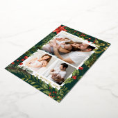 Photos de famille Vacances de Noël Or botanique (Rotation)