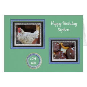 Photos de la carte d'anniversaire de Nephew