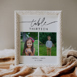 Photos de l'enfance EVERLEIGH Numéro de tableau 8x<br><div class="desc">Everleigh Collection - une collection étonnante et minimaliste qui dispose d'une police de calligraphie moderne qui est à la fois chic et élégant. Cette collection offre un design intemporel et élégant qui est parfait pour tous les événements, des mariages aux baby showers et tout entre les deux. Découvrez l'élégance et...</div>