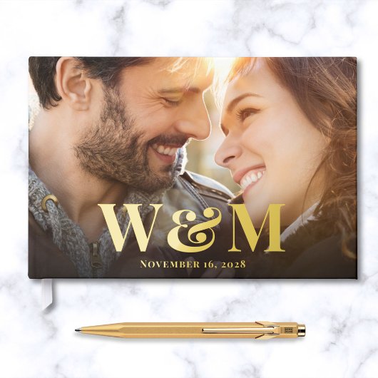 Photos de monogramme élégant de mariage
