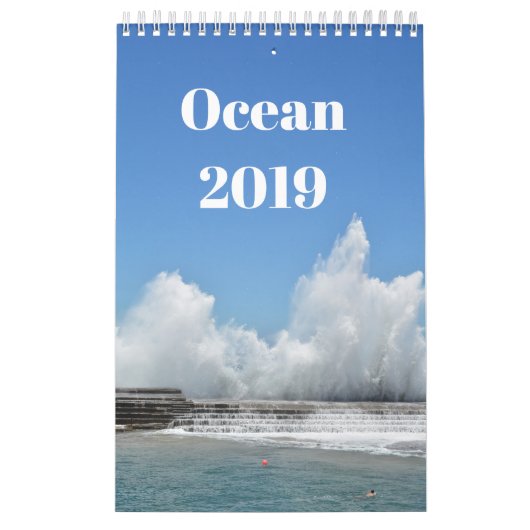 Photos du calendrier d'océan (Protection)