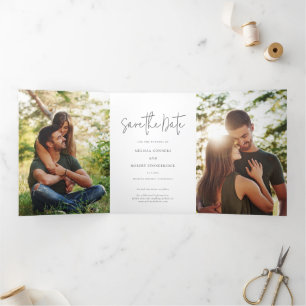 Photos Élégantes Mariage Enregistrer La Carte Date
