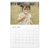 Photos Familiales 2026 Calendrier 12 Mois (Jan 2026)