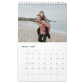 Photos Familiales 2026 Calendrier 12 Mois (Feb 2026)