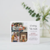 Photos familiales Moving Faire-part Carte de Noël (Debout devant)