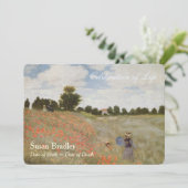 Photos par Monet Célébration de la vie Invitation (Debout devant)