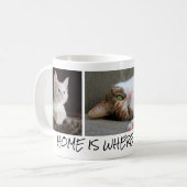 Photos personnalisées de chat dans la tasse de (Devant gauche)