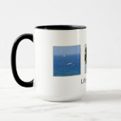 Photos personnalisées et mug texte (Gauche)