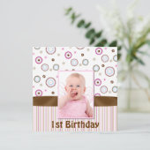Photos Pink & Brown Babys Invitation pour le premi (Debout devant)