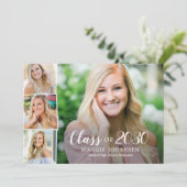 Photos superlappées Faire-part de diplôme Invitati (Debout devant)