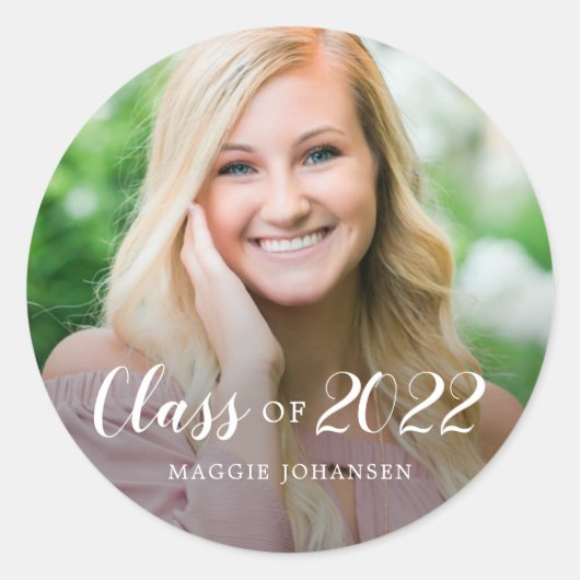 Photos superposées Sticker Enveloppe de graduation (Devant)