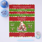 Photos With Santa In the Mall Flyer (Enkel)