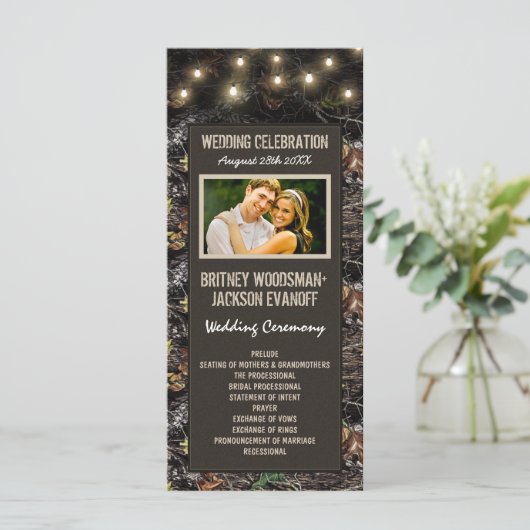 PhotoString Lights + Chasse Camo programmes de mar (Debout devant)