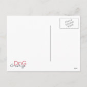 Photosynthèse Carte postale Saint-Valentin (Dos)