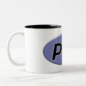php-big tweekleurige koffiemok (Links)