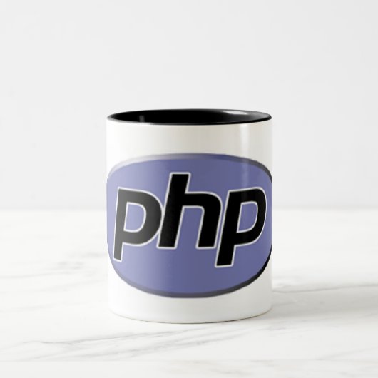php-big tweekleurige koffiemok (Center)