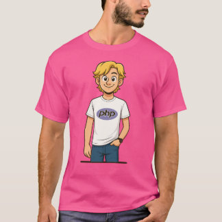 PHP Disney Cartoon Programmer Tee T-shirt