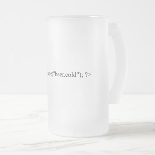 <?php include("beer.cold"); ?> matglas bierpul (Voorkant rechts)