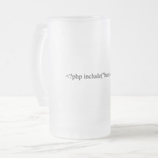 <?php include("beer.cold"); ?> matglas bierpul (Voorkant links)