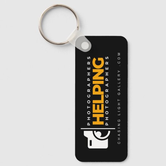 'PHP'-Logo | Rechthoek-Sleutelhanger Sleutelhanger (Voorkant)