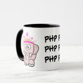 PHP Prinses: Vrouwen in Open Source Web Developmen Mok (Voorkant links)