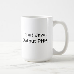 PHP programmeur koffiemok