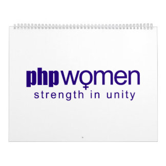 PHP Women 2010 (groot) Kalender