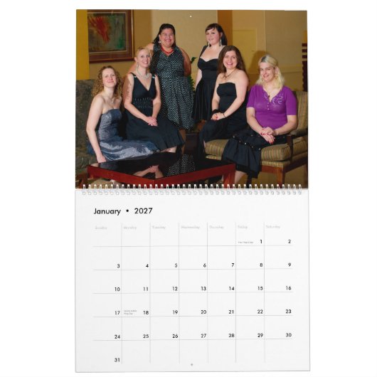 PHP Women 2010 (groot) Kalender (Jan 2027)