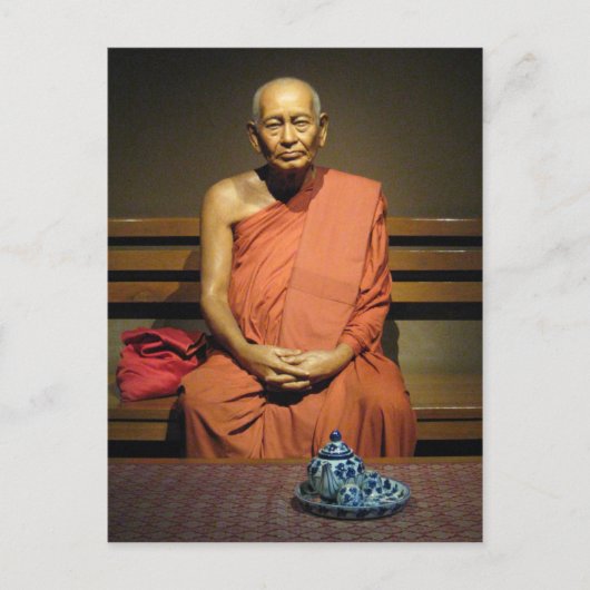 Phra Dhammayanmuni ... Buddhist Monk Briefkaart (Voorkant)