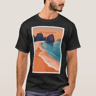 Phra Nang Beach Serenity Thailand - Reis Illustrat T-shirt