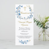 Phrases Courtes Carte de Baptême (Debout devant)