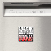 Phrases drôles de magnets de frigo avec exagératio (In Situ (Lave-vaisselle))