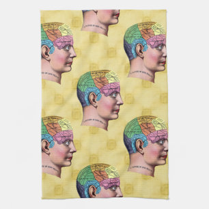 Phrenology American MoJo Kitchen Towels Theedoek