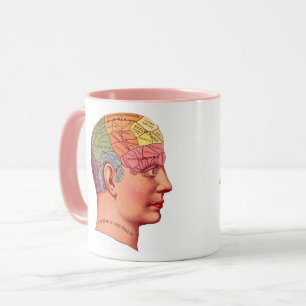 Phrenology Head Mind Brain Map Mok
