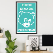 Phresh Krackers Phresh'man poster (Thuiskantoor)