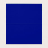 Phthalo Blue Professional-minimalist Visitekaartjes (Binnenkant ongevouwen)