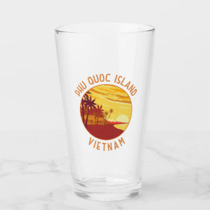 Phu Quoc Eiland Vietnam Retro Noodcirkel Glas