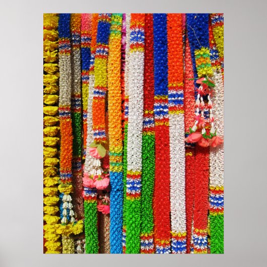 Phuang Maalai - Thai Floral Garland Poster (Voorkant)