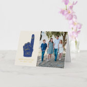 Phuile #1 Papa Foam Fête des pères Carte photo (Orchidée)