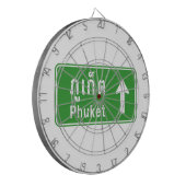 Phuket Ahead ⚠ Thai Highway Traffic ⚠ Dartbord (Voorkant Links)