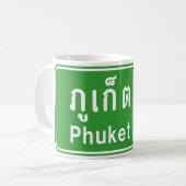 Phuket Ahead ⚠ Thai Highway Traffic ⚠ Koffiemok (Voorkant links)