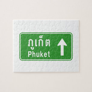 Phuket Ahead ⚠ Thai Highway Traffic ⚠ Legpuzzel