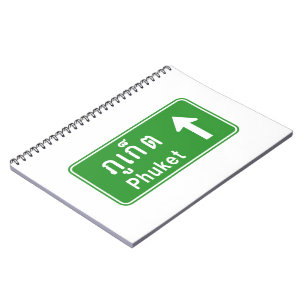 Phuket Ahead ⚠ Thai Highway Traffic ⚠ Notitieboek