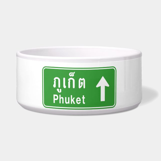 Phuket Ahead ⚠ Thai Highway Traffic ⚠ Voerbakje (Voorkant)