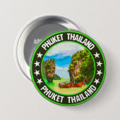 Phuket Ronde Button 7,6 Cm (Voorkant /achterkant)