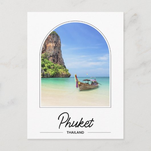 Phuket Thailand Ansichtkaart Briefkaart (Voorkant)