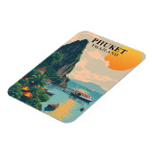 Phuket Thailand Beach Reizen Souvenir Magneet (Linkerzijde)